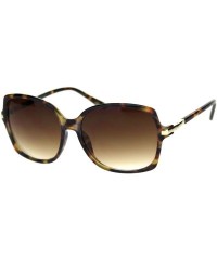 Butterfly Womens Mod Designer Fashion VG Eyewear Butterfly Sunglasses - Tortoise Brown - C918S9EWATO $22.48