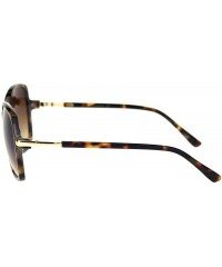 Butterfly Womens Mod Designer Fashion VG Eyewear Butterfly Sunglasses - Tortoise Brown - C918S9EWATO $10.47