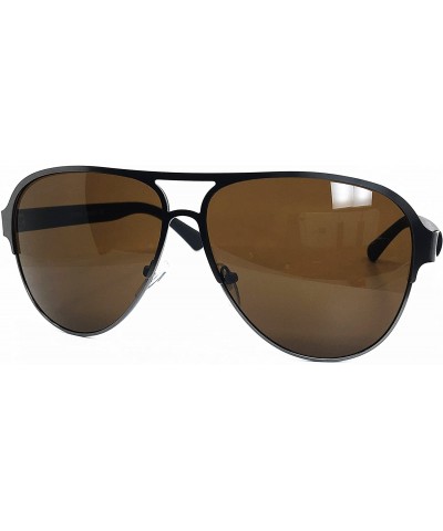 Oversized 472 Premium Oversized XXL Flat Top Aviator Retro Vintage Brand Designer Style Womens Mens Sunglasses - CL18E2HGYKR ...