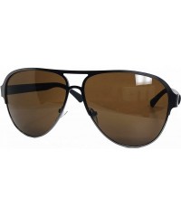 Oversized 472 Premium Oversized XXL Flat Top Aviator Retro Vintage Brand Designer Style Womens Mens Sunglasses - CL18E2HGYKR ...