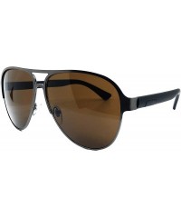 Oversized 472 Premium Oversized XXL Flat Top Aviator Retro Vintage Brand Designer Style Womens Mens Sunglasses - CL18E2HGYKR ...