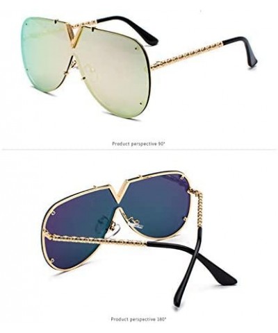 Luxury Sunglasses Men Women V-Shaped Trendy Driving Sunglasses