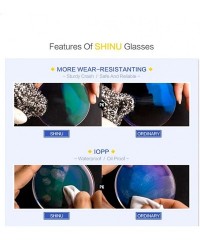 Rectangular Metal Frame Blue Light Blocking Reading Glasses 1.56 Lenses-6334 - C217YI25LN8 $11.89