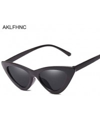 Cat Eye Sunglasses Triangle Glasses Eyewear - C2199NG442Q $13.39