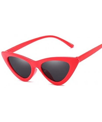 Cat Eye Sunglasses Triangle Glasses Eyewear - C2199NG442Q $13.39