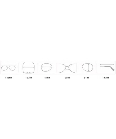 Cat Eye Vintage Cat Eye Sunglasses Women Luxury Sun Glasses Classic Retro Outdoor - C6 - C218WYRYLZ2 $30.48