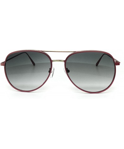 Oversized FV7108-1 Premium Oversized Flat Aviator Tinted Retro Sunglass - Rose Pink - C018R9EUI9M $13.61