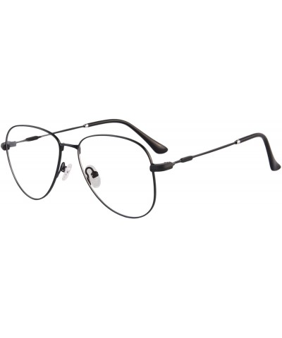 Goggle Anti Blue Light Hyperopia Glasses with Polarized Clip-on Sunglasses-LH3039 - C1 Black - CW18U9Q5Z0N $61.61