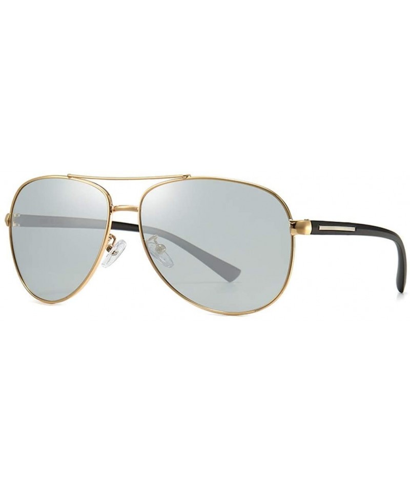Men's Polarized Sunglasses Aviator Mirrored Sun Glasses for Men Fishing ...