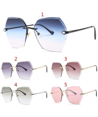 Cat Eye Polarized Sunglasses Protection Personality Decoration - CM18R7RAM39 $24.97