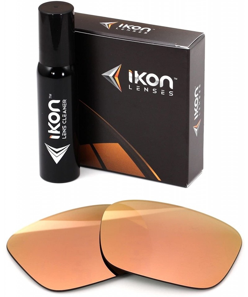 Sport Polarized Replacement Lenses for Spy Helm Sunglasses - Multiple Options - Rose Gold Mirror - CK120YTGTQH $26.04