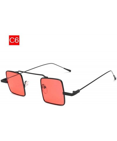 Aviator Steampunk Sunglasses Women Fashion Metal Small Sun Glasses Ladies C2 As Picture - C6 - C018YKURIQC $21.43
