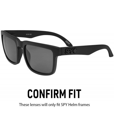 Sport Polarized Replacement Lenses for Spy Helm Sunglasses - Multiple Options - Rose Gold Mirror - CK120YTGTQH $61.85