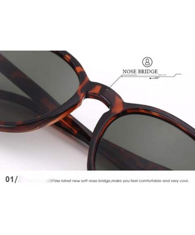 Aviator Full frame sunglasses unisex vintage frame sunglasses driving car sunglasses - B - CO18RY87NIS $44.70