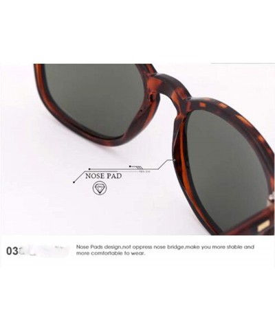 Aviator Full frame sunglasses unisex vintage frame sunglasses driving car sunglasses - B - CO18RY87NIS $44.70