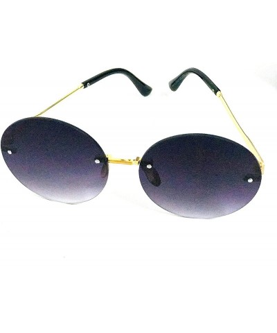 Sport New Stylish Round UV Protected Unisex Sport Sunglasses - Black - CG18XTOT4TA $11.43