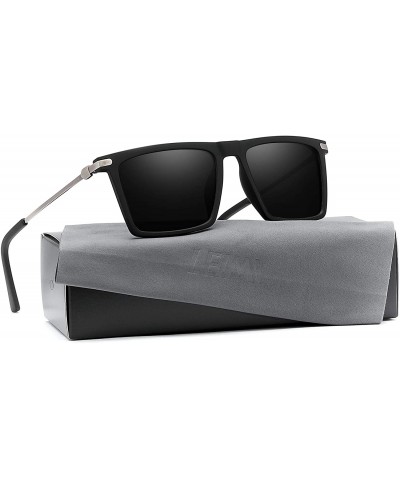 Mens Polarized Sunglasses for Men Rectangular Driving Running