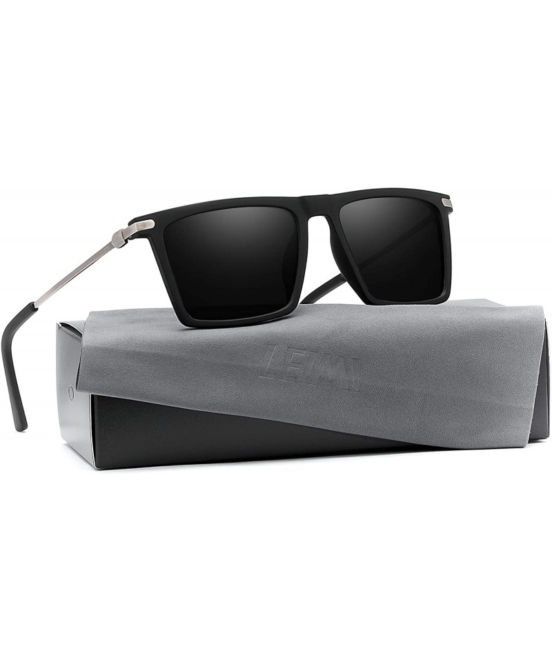 Mens Polarized Sunglasses for Men Rectangular Driving Running Fishing Sun  Glasses for Women UV400 Protection - CT18M0990GO