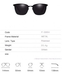 Aviator Polarizing sunglasses for men - G - C018QCZO23Y $22.18