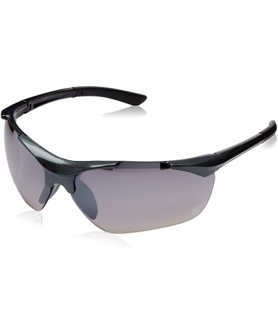 Wrap Tfa Spt Wrap Sunglasses - Black & Silver - CY128EFBKWV $35.33