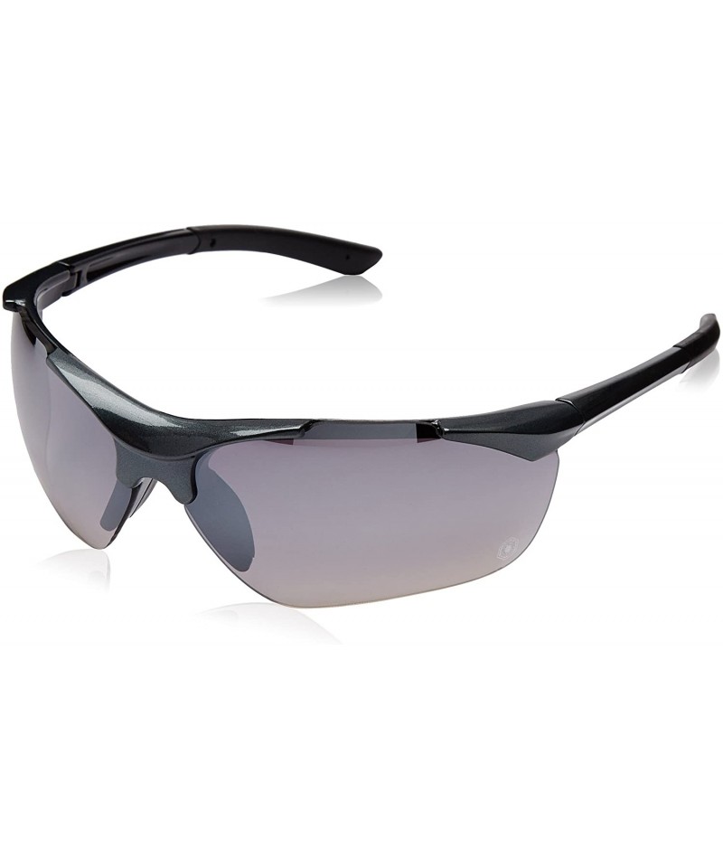 Wrap Tfa Spt Wrap Sunglasses - Black & Silver - CY128EFBKWV $23.08