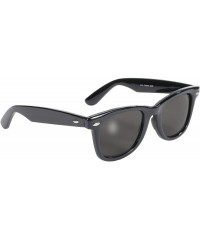 Wayfarer Blues Brothers Glasses (Black Frame/Smoke Lens) - CD113KGFFUX $22.40