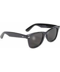 Wayfarer Blues Brothers Glasses (Black Frame/Smoke Lens) - CD113KGFFUX $10.47