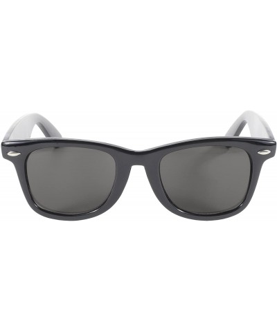 Wayfarer Blues Brothers Glasses (Black Frame/Smoke Lens) - CD113KGFFUX $22.40
