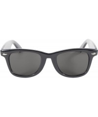 Wayfarer Blues Brothers Glasses (Black Frame/Smoke Lens) - CD113KGFFUX $22.40
