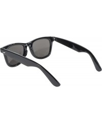 Wayfarer Blues Brothers Glasses (Black Frame/Smoke Lens) - CD113KGFFUX $22.40