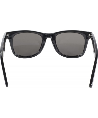 Wayfarer Blues Brothers Glasses (Black Frame/Smoke Lens) - CD113KGFFUX $22.40