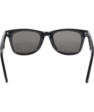 Wayfarer Blues Brothers Glasses (Black Frame/Smoke Lens) - CD113KGFFUX $10.47