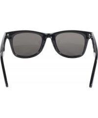 Wayfarer Blues Brothers Glasses (Black Frame/Smoke Lens) - CD113KGFFUX $22.40