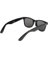 Wayfarer Blues Brothers Glasses (Black Frame/Smoke Lens) - CD113KGFFUX $22.40
