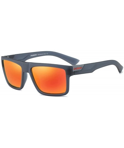 Sport Mens Sport Polarized Sunglasses Outdoor Riding Square Windproof Eyewear - 4 - C718EYNW4C4 $35.70