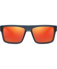 Sport Mens Sport Polarized Sunglasses Outdoor Riding Square Windproof Eyewear - 4 - C718EYNW4C4 $19.73