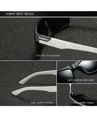 Sport Mens Sport Polarized Sunglasses Outdoor Riding Square Windproof Eyewear - 4 - C718EYNW4C4 $19.73