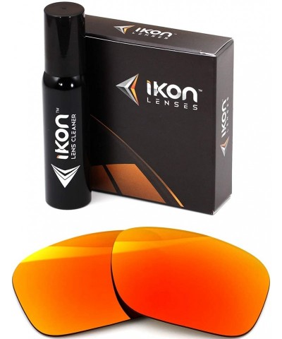 Sport Polarized Replacement Lenses for Inlet Sunglasses - Fire Orange - CC1880EEEWD $27.15