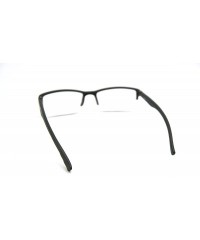 Semi-rimless 6904 SECOND GENERATION Semi-Rimless Flexie Reading Glasses NEW - Grey - CI12DMY9MFB $17.20