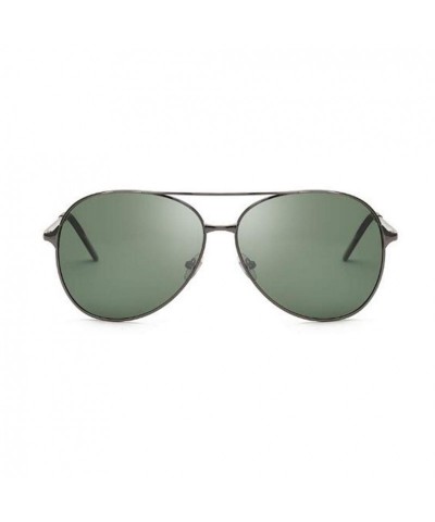 Sport Polarized color-changing sunglasses- men's outdoor driving eye driver sunglasses- fishing glasses (Gun Green) - C9190SZ...
