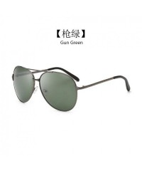 Sport Polarized color-changing sunglasses- men's outdoor driving eye driver sunglasses- fishing glasses (Gun Green) - C9190SZ...