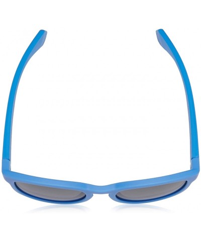 Oval PLD8030/S Oval Sunglasses- Blue/Polarized Gray- 47mm - C918KOX7XEI $32.03