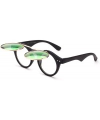 Square Classic Small Retro Steampunk Circle Flip Up Glasses/Sunglasses Cool Retro New Model - CI18ER0GOO7 $42.44