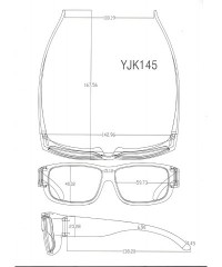 Shield Polarized Goggles Glasses Sunglasses Protection - 3 - CP1987NTLI6 $30.50