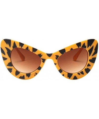 Square Fashion Sunglasses Eyewear Butterfly - C - C2199SDRR2O $14.54