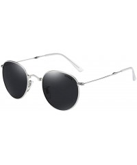 Square Trendy Rimless Sunglasses Mirror Reflective Sun Glasses for Women Men - Black-01 - CB194ZZDWMU $11.94