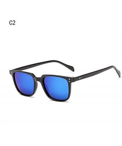 Aviator 2019 New Fashion Sunglasses Men Sunglasses Women Driving Mirrors Coating C1 - C2 - C818XDWX3W2 $16.85