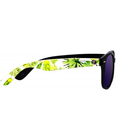 Wayfarer Margaritaville womens Margaritaville Woman to Blame Polarized Sunglasses Round Sunglasses - Black Multi - C9183G25S7...