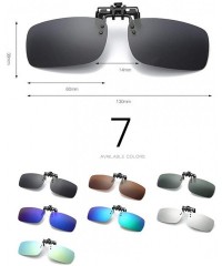 Sport Mens/Womens Clip-On Sunglasses Flip-Up Polarised Sun Lenses fit over Prescription Glasses/Readers/Outdoor Sports - CB18...