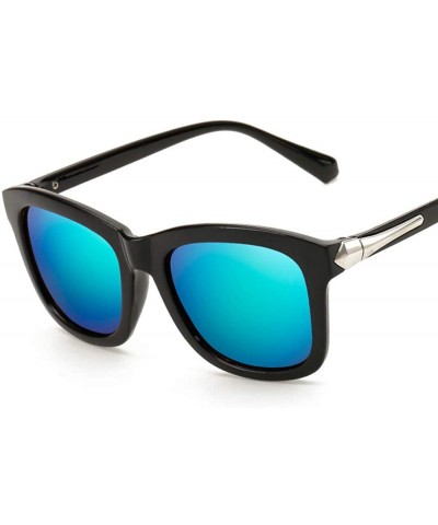 Semi-rimless Sunglasses Fashion Color Film Sunglasses Hipster Sex Retro Sunglasses For Men And Women - C218TKL0EI6 $21.18